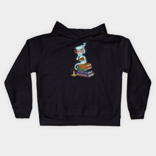 Leave Me to My Booooks Kids Hoodie